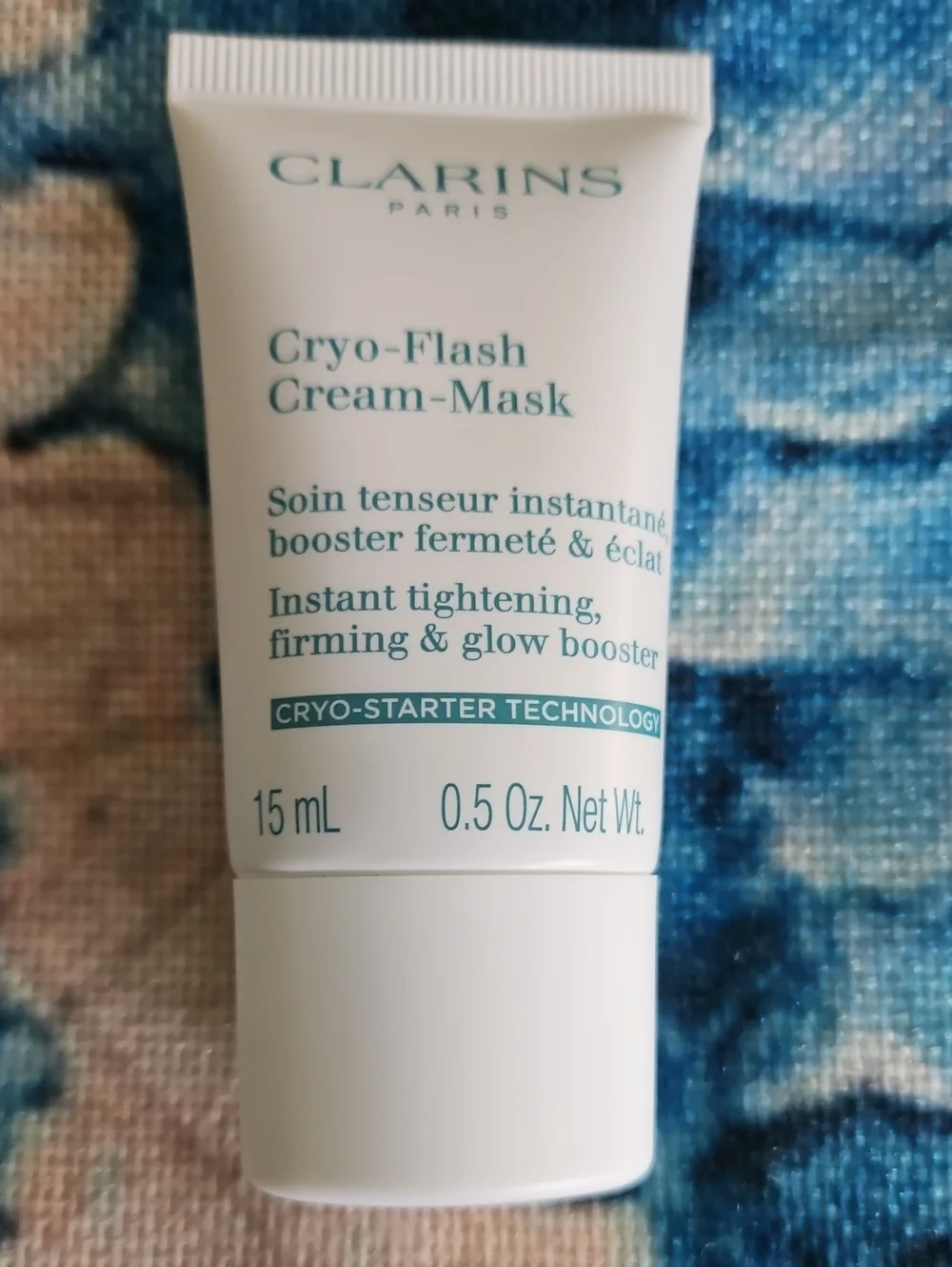 Clarins Skincare With Tweed Cosmetic Bag